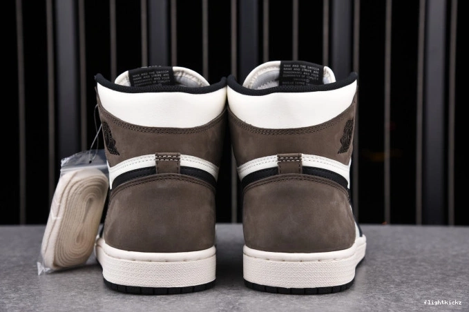 JORDAN DARK HIGH 555088-105 AIR 1 MOCHA RETRO 0924